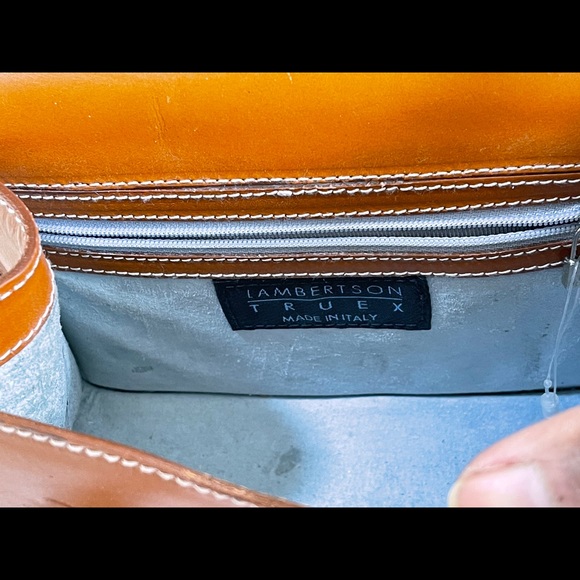 Lamberston Truex Mini Bag Calf Leather Handbag - Picture 13 of 16